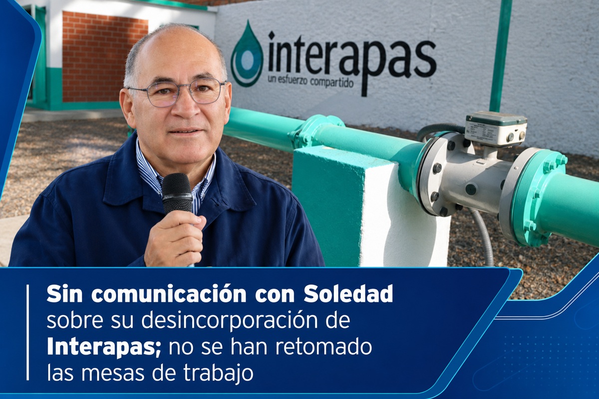 #SoledaddeGracianoSánchez #SGS #INTERAPAS INTERAPAS #SanLuisPotosí San Luis Potosí #SLP SLP Enrique Galindo Ceballos #EGC