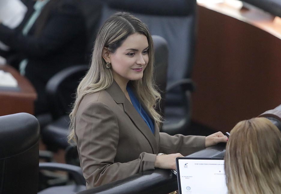 Diputada María Dolores Robles Chairez, presidenta de la Comisión de Hacienda del Congreso de San Luis Potosí.