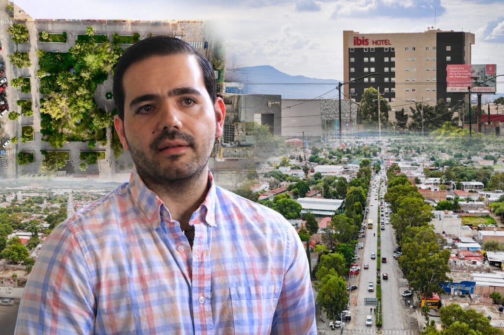 Mauricio Mahbub Tamez, presidente de Canaco-Servytur, en imagen sobre turismo y ocupación hotelera en San Luis Potosí.